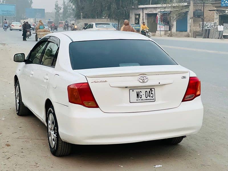 Toyota Corolla Axio 2007 model 12 register Whatsapp 03278692747 4