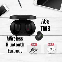 wireless Bluetooth earbuds