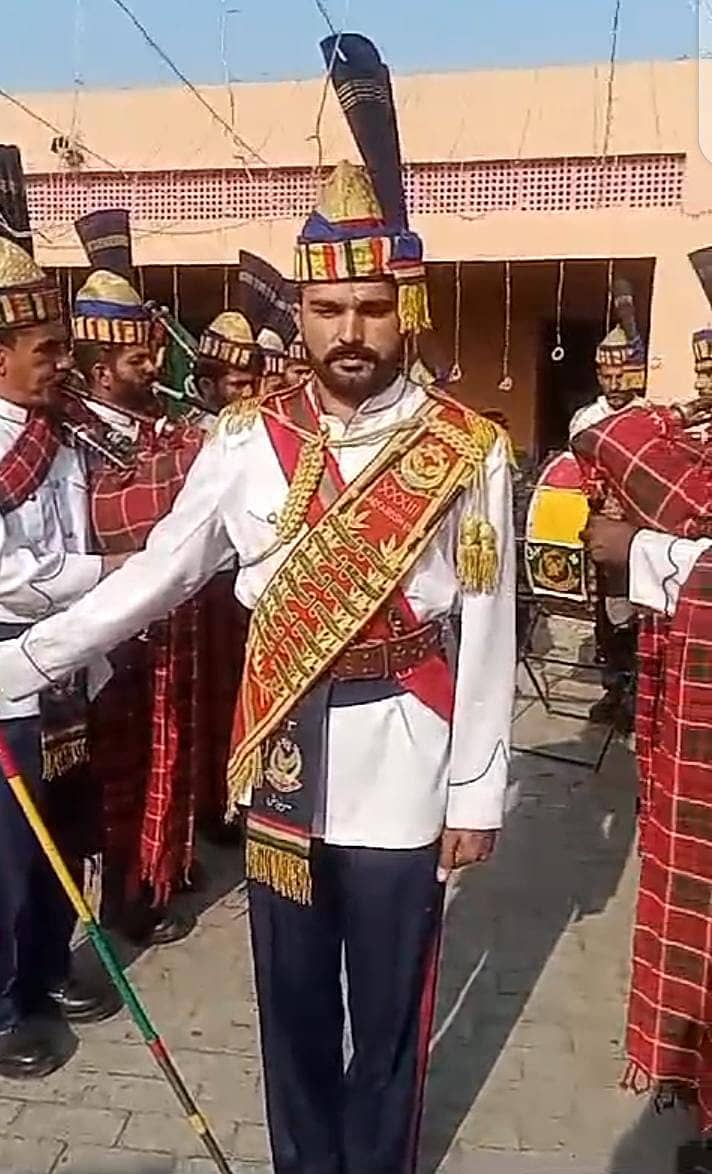 foji band baja/fauji pipe band Lahore/Dhool/ Barat/Shadi/Mehndi/Event 6