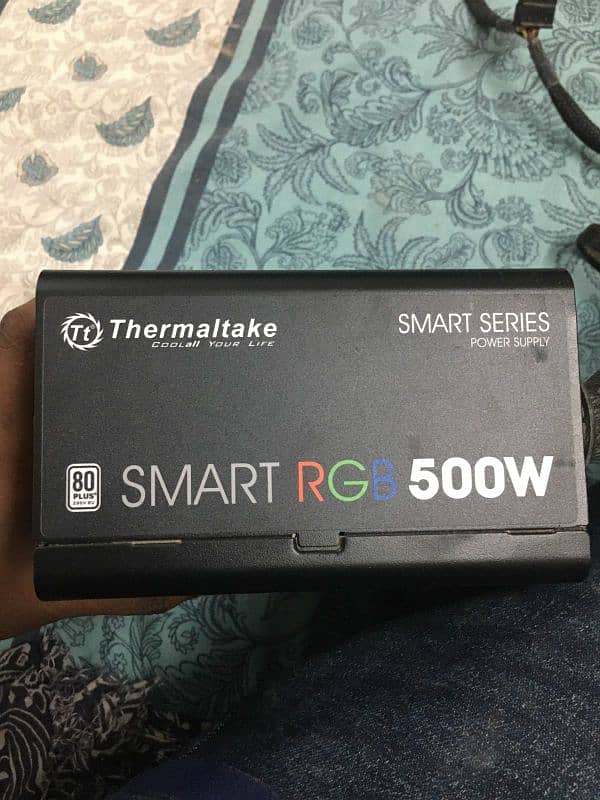 Thermaltake Smart RGB 500W Power Supply (used) 3