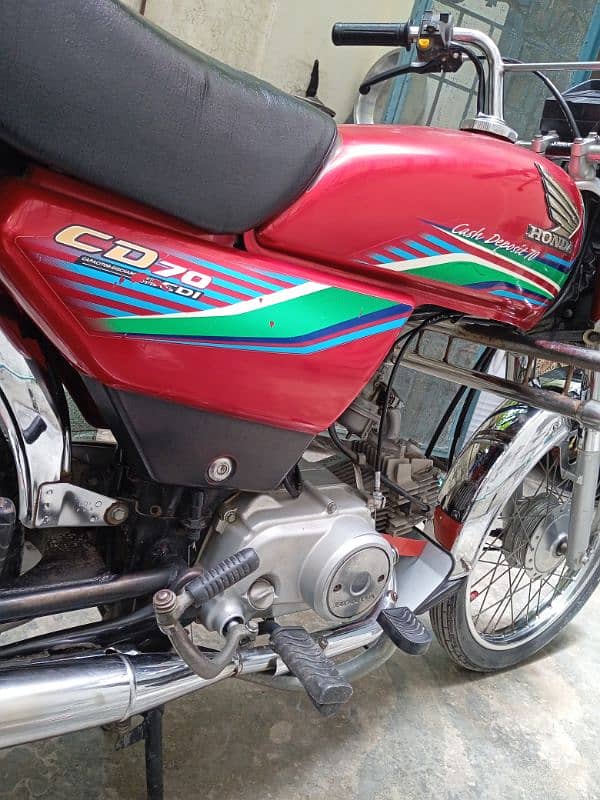 Honda cd 70,2016 model for sale 1