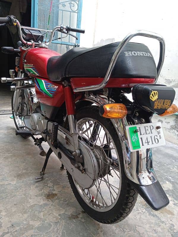 Honda cd 70,2016 model for sale 2