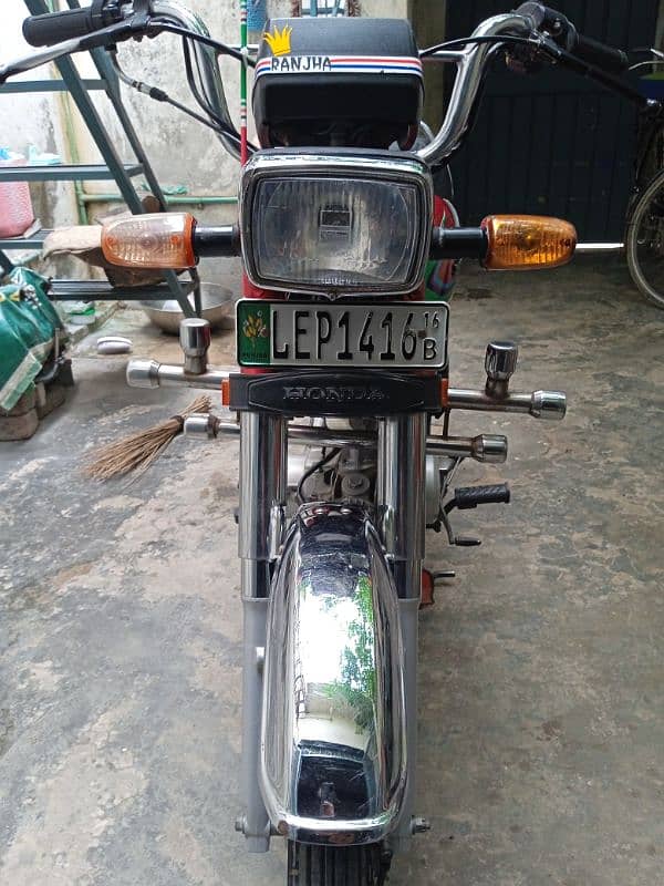 Honda cd 70,2016 model for sale 8