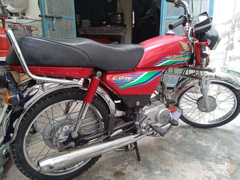 Honda cd 70,2016 model for sale 9