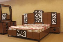 Bed Set / Bedroom Set / King Size Bed / Bed with side Table