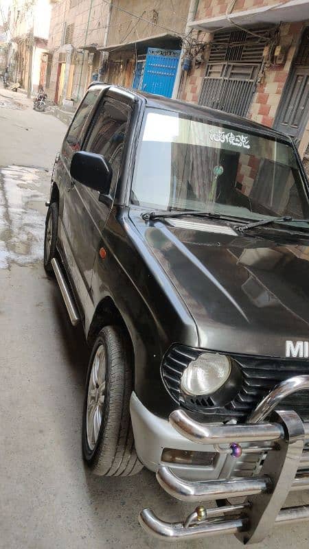 Mitsubishi Pajero Mini 1995 gari me koi Kam nai honay wala 1