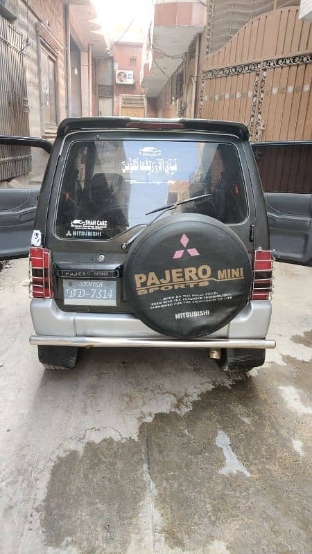 Mitsubishi Pajero Mini 1995 gari me koi Kam nai honay wala 4