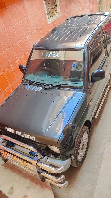 Mitsubishi Pajero Mini 1995 gari me koi Kam nai honay wala 10