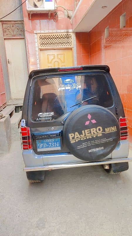 Mitsubishi Pajero Mini 1995 gari me koi Kam nai honay wala 11