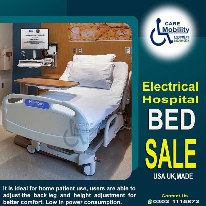 ICU bed / Hospital bed /Medical Bed /surgical Electric Bed Patient bed 4