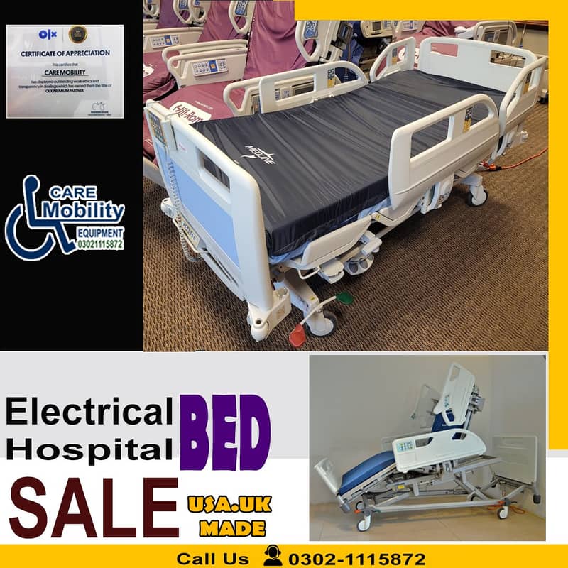 ICU bed / Hospital bed /Medical Bed /surgical Electric Bed Patient bed 12