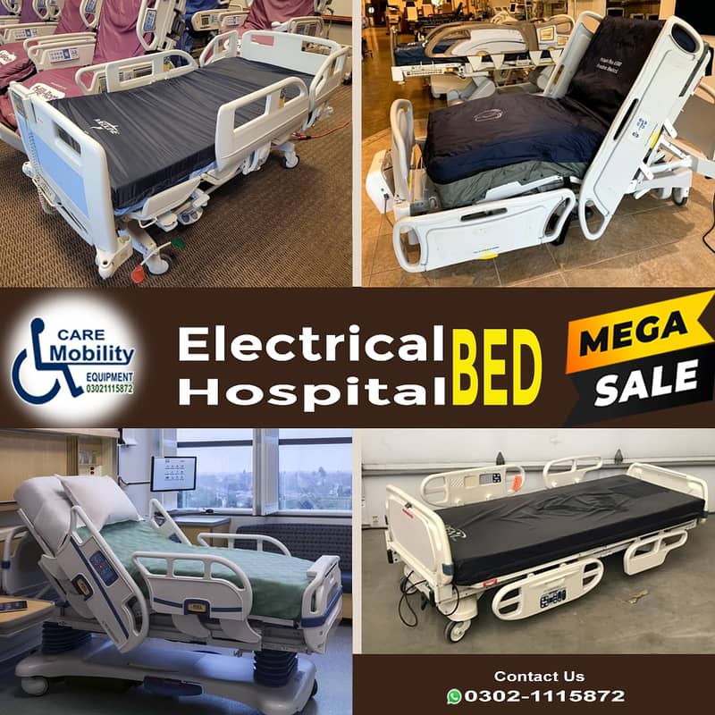 ICU bed / Hospital bed /Medical Bed /surgical Electric Bed Patient bed 17