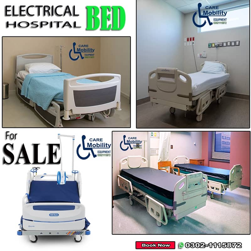 ICU bed / Hospital bed /Medical Bed /surgical Electric Bed Patient bed 19