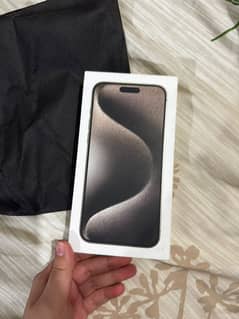 Iphone 15 Pro Max Non Pta With Box