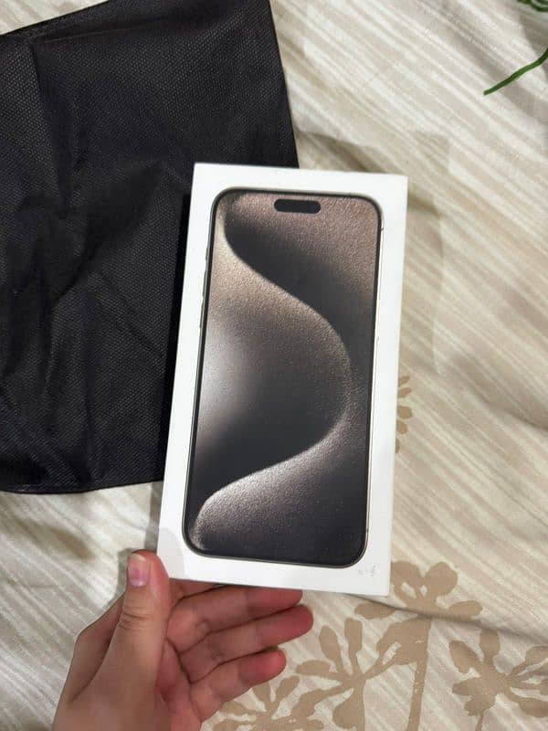 Iphone 15 Pro Max Non Pta With Box 0