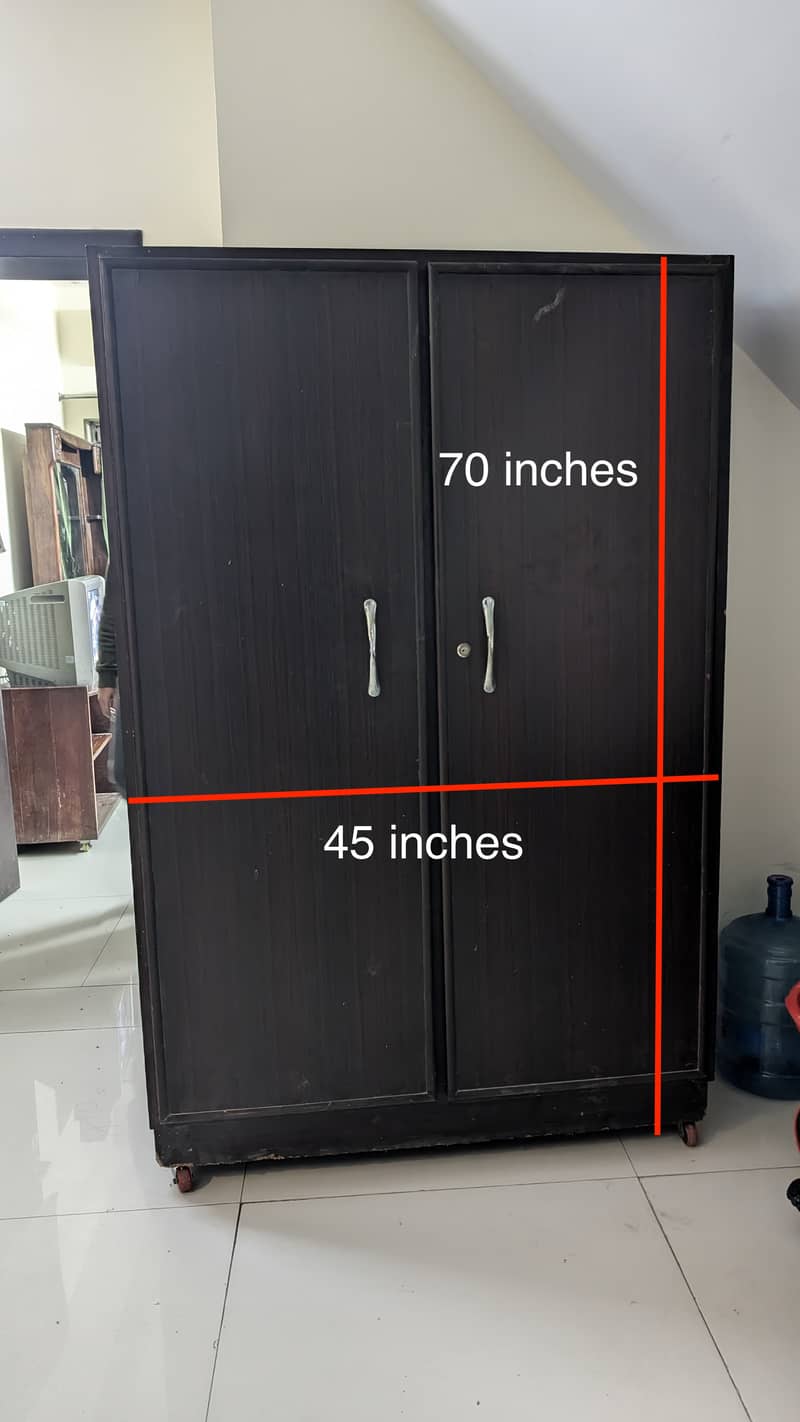 Wooden sheet cupboard small 0