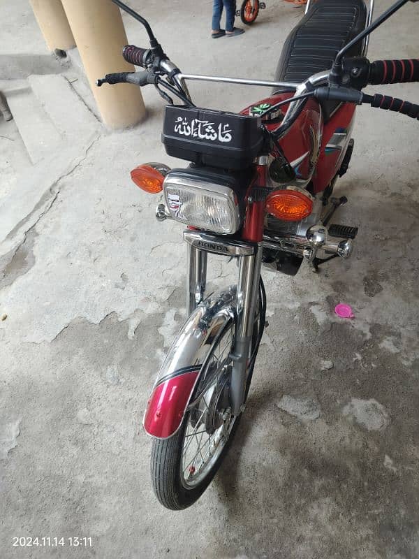 Honda CG 125 model 2023 4