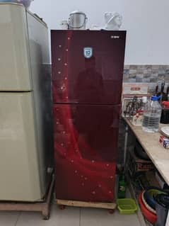 waves glass door Refrigerator Medium