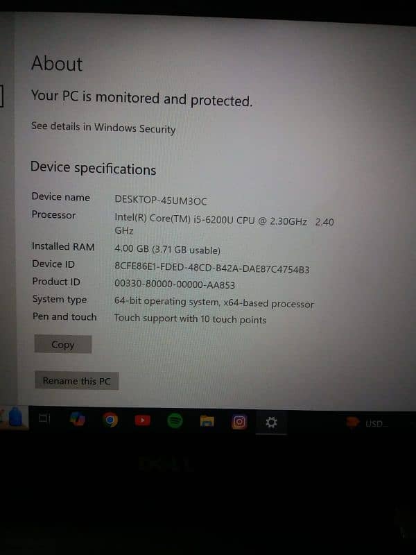 dell i5 6gen 5