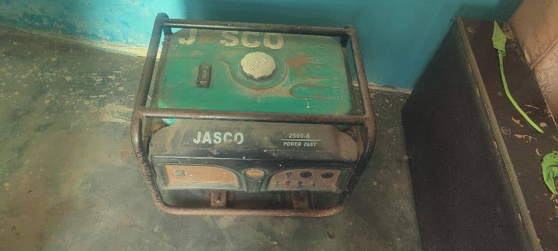 JASCO Generator for sale 2500 power 4