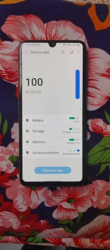 Samsung A70 6gb Ram 128 gb Memory Official PTA Approved 3