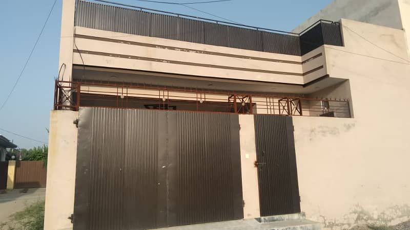 10 Marla Single Story Corner House for sale Asc Housing Society Nowshera Block B Extension 47