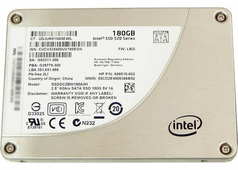 Intel branded SSD 120,180,240 gb available 0