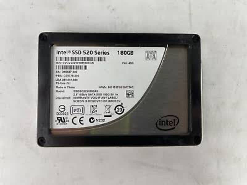 Intel branded SSD 120,180,240 gb available 3