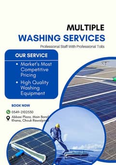 Solar panel wash & Solar panel cleaning services