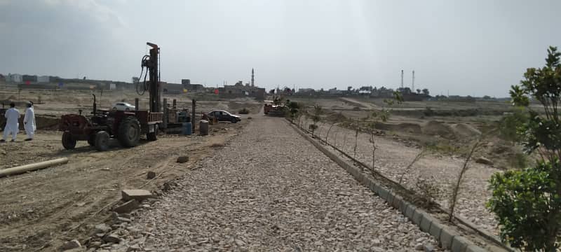 GULBERG MODEL TOWN NOWSHERA 5 MARLA COMMERCIAL PLOT FOR SALE 15