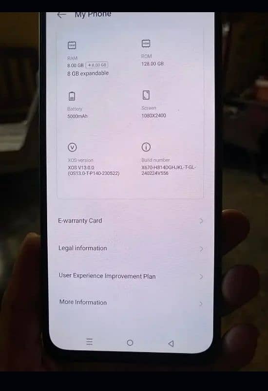 infinix note 12 10 by 10 condition no open no repair 0