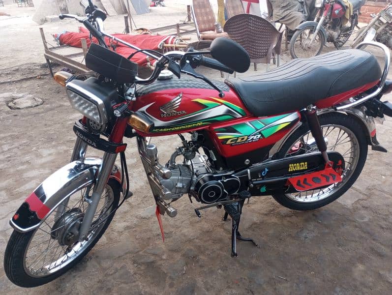 Honda CD 70 Condition 10/10 , Model 21/22 0