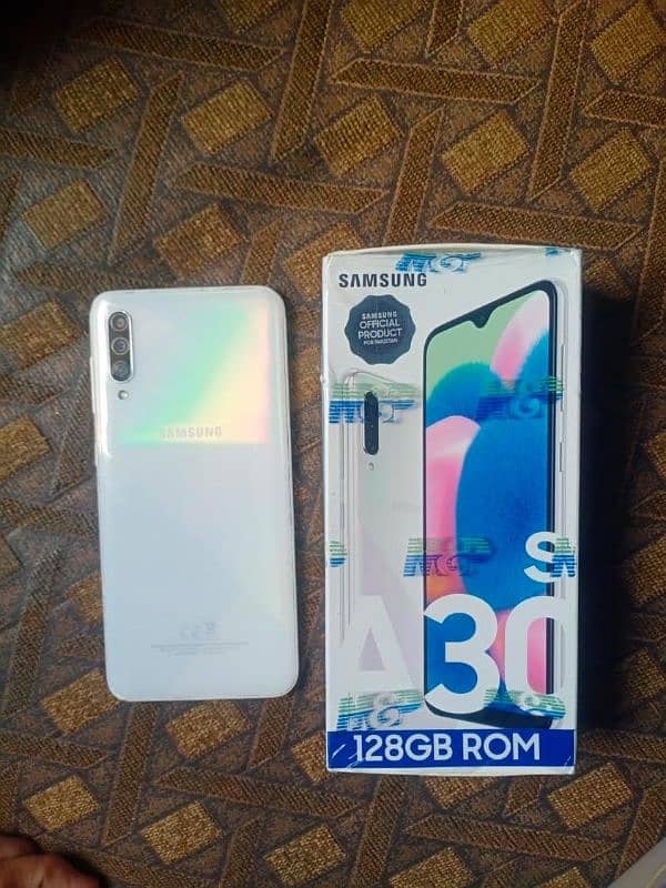 Samsung A30s pack set condition 10by9 4 128 rom 2