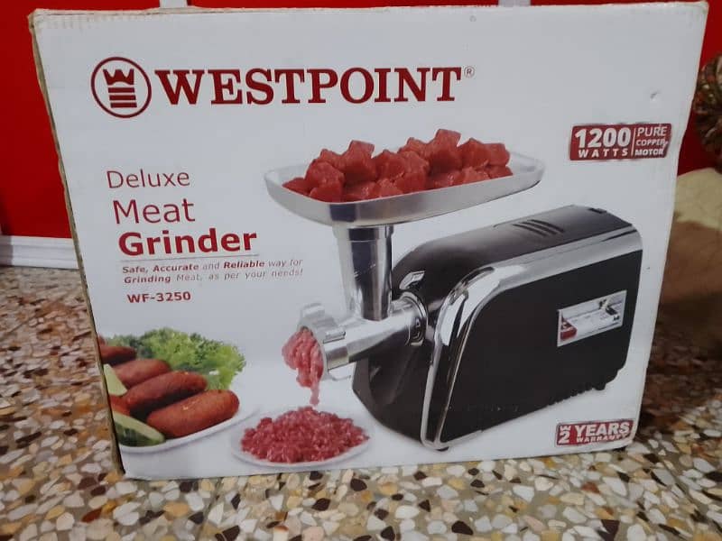 West point Meat grinder 0