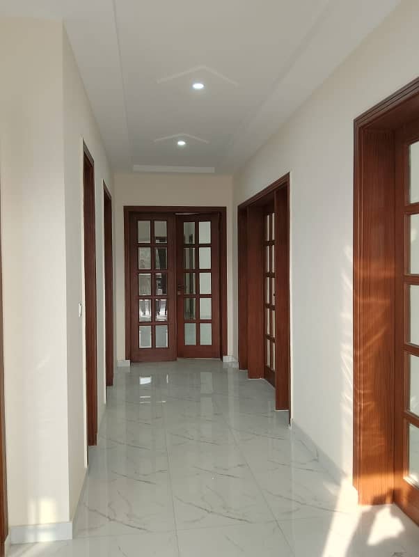 1 Kanal Beautiful Brand New House Upper Portion Available For Rent Very Beautiful location 0