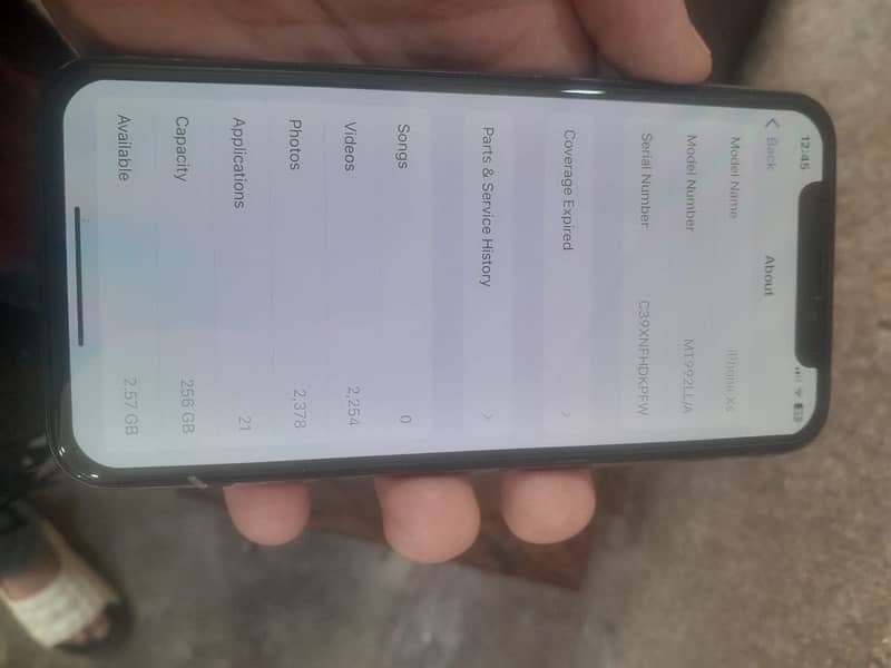 iPhone xs 256gb dual sim pta 4