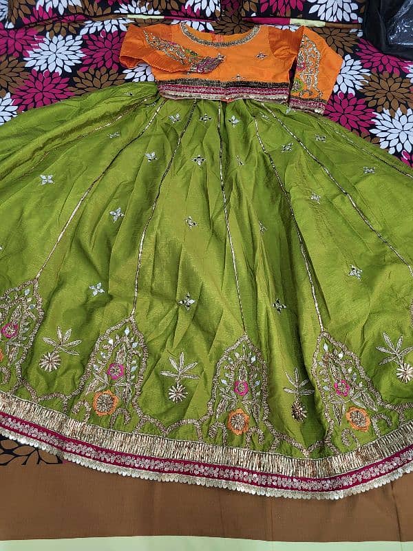 Brand New bridal Outfit For Mehndi | Design by hh | For Sale 0