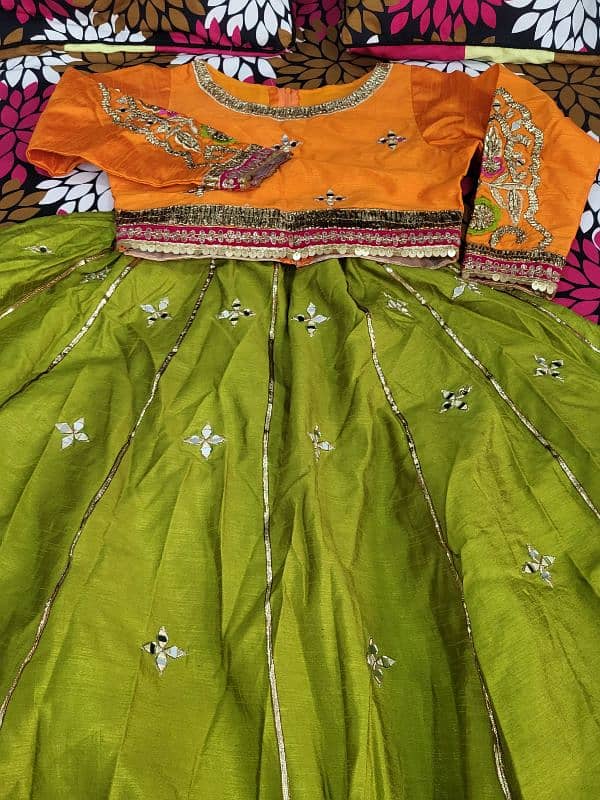 Brand New bridal Outfit For Mehndi | Design by hh | For Sale 3