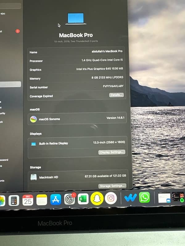 MacBook pro 2019 3