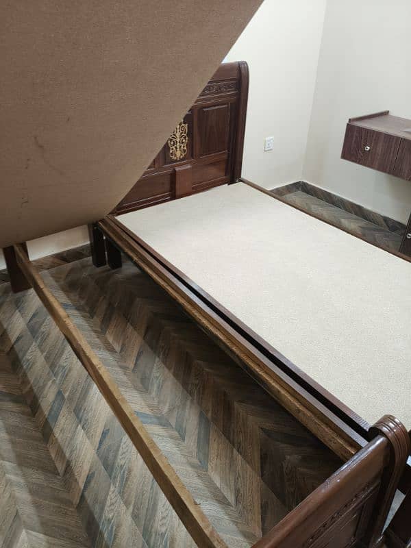 2 single bed with side table 3