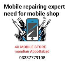 Mobile repairing space available for mobile store