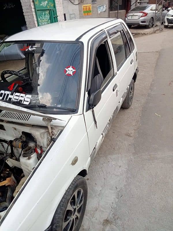 sale mehran car white colour lahore number 2