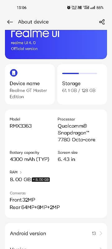 Realme GT Master Edition 2