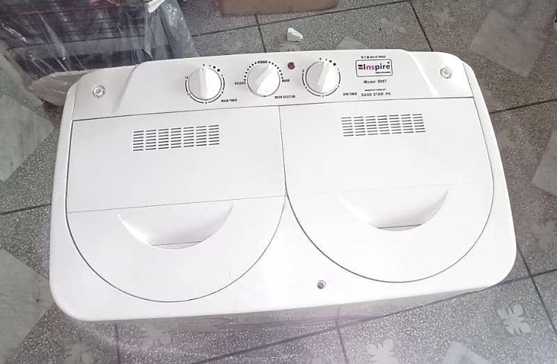 Inspire washing machine & dryer 4