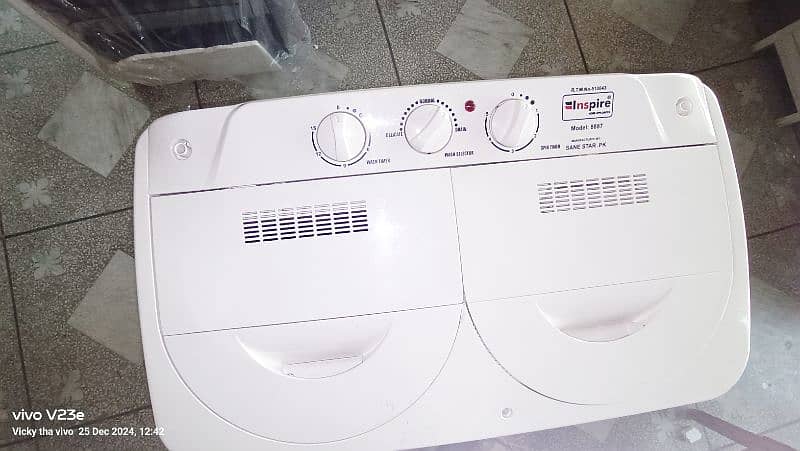 Inspire washing machine & dryer 5