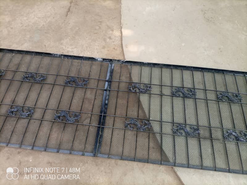 Iron grill 3×9 feet 2