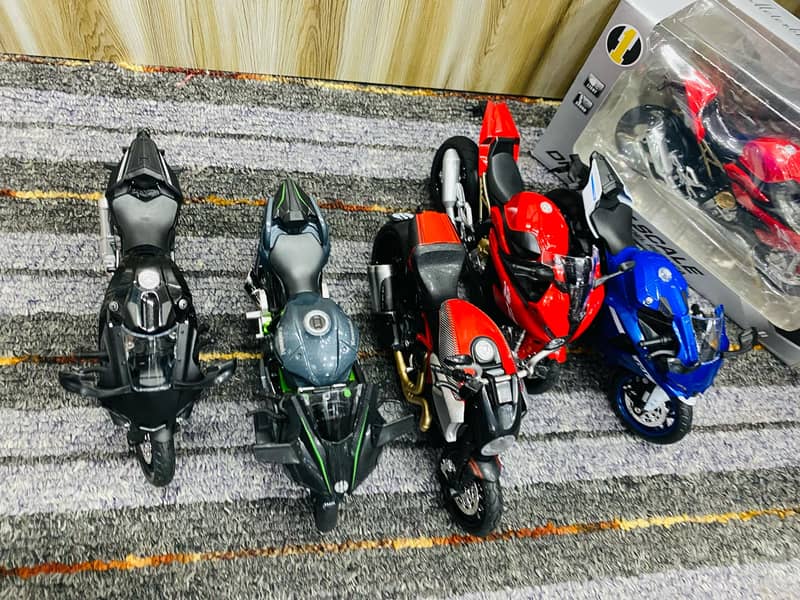 Kawasaki Ninja H2 supersport bike H2R scale motorcycle Diecast 6