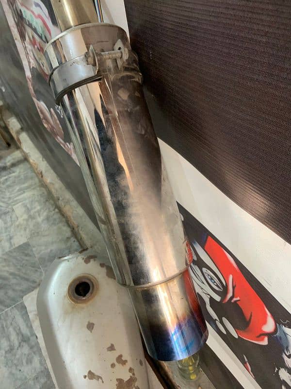 Yamaha YBR EXHAUST 2