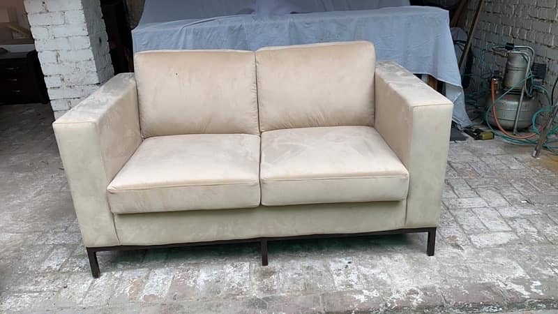 2 seater Sofa Off White 0