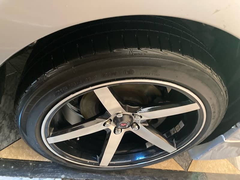 vossen cv3 100 pcd 17 inch dunlop tyres 3